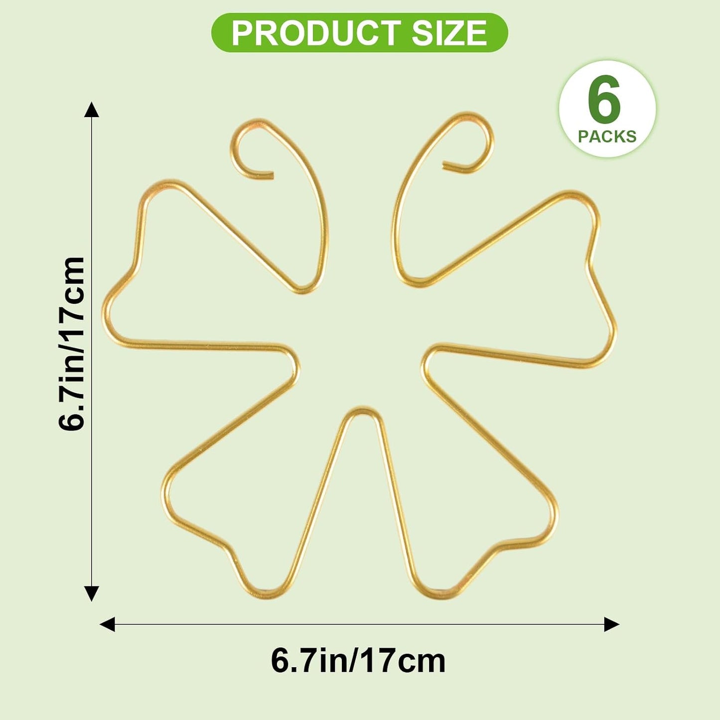6pcs Plant Stem Support, Iron Monstera Plants Support, Plant Stem Holder