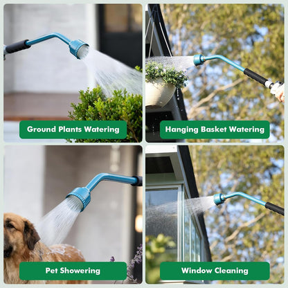 24 Inches Long Watering Wand for Garden Hose, Full Shower Spray Wand