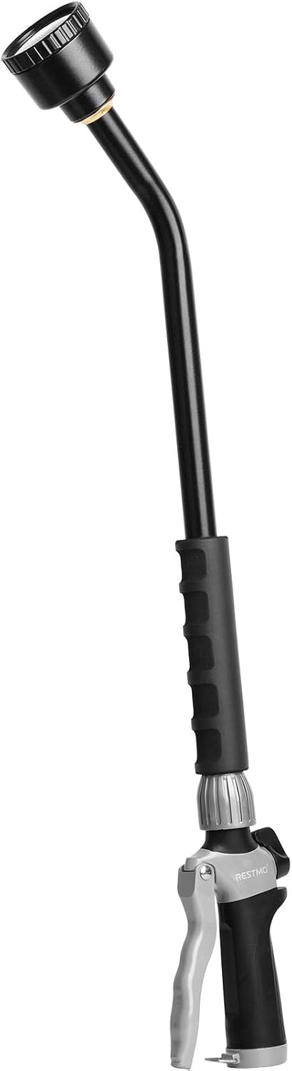 24 Inches Long Watering Wand for Garden Hose, Full Shower Spray Wand