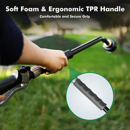 24 Inches Long Watering Wand for Garden Hose, Full Shower Spray Wand