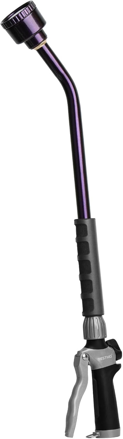 24 Inches Long Watering Wand for Garden Hose, Full Shower Spray Wand