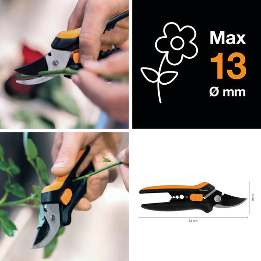 Solid Snip Pruner, Floral SP14, Length: 24cm