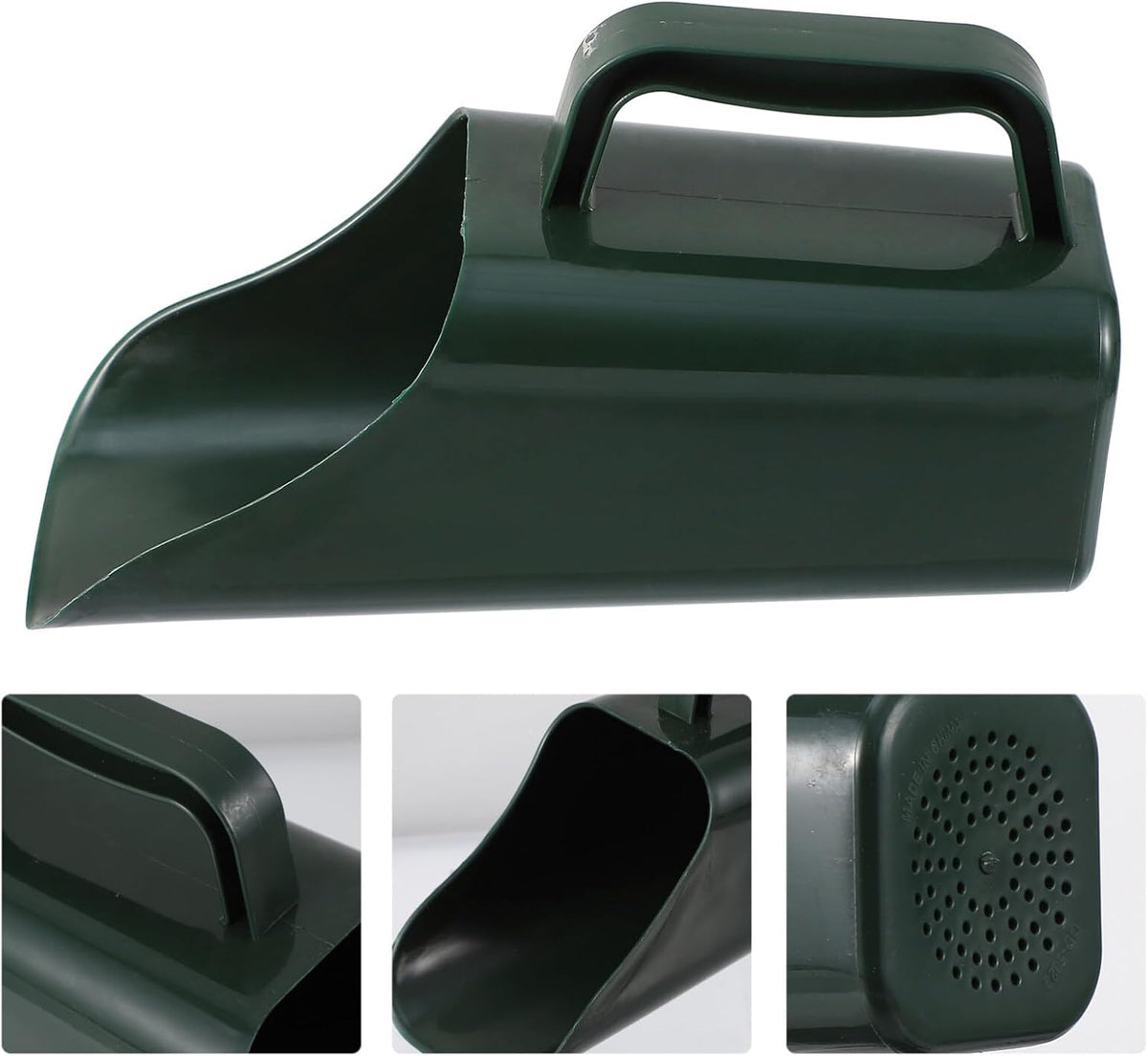 Garden Soil Shovel 8.54 inch Plastic Bucket Shovel for Sieve Soil Potting Scoop Planting and Loosening Tool for Flower Succulents Vegetables