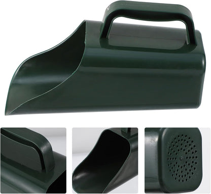 Garden Soil Shovel 8.54 inch Plastic Bucket Shovel for Sieve Soil Potting Scoop Planting and Loosening Tool for Flower Succulents Vegetables