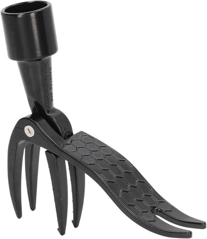 4 Claw Weed Puller Stand Up Weed Picker Tool Black Portable Weeding Head Tool