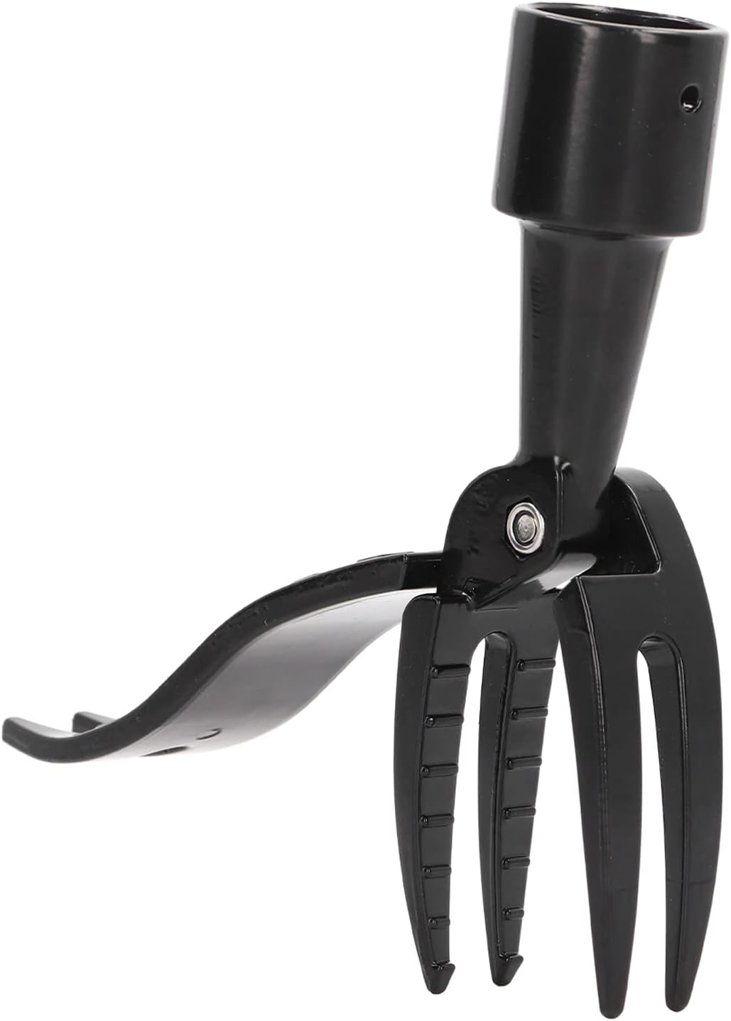 4 Claw Weed Puller Stand Up Weed Picker Tool Black Portable Weeding Head Tool