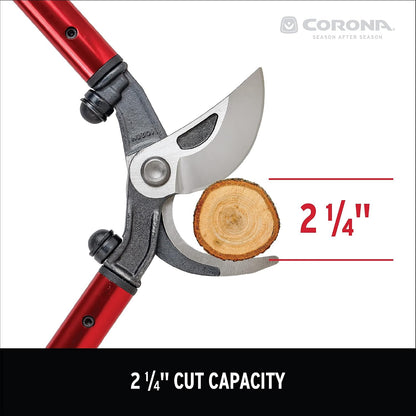26-inch Branch Cutter MAXFORGED Orchard Loppers | Tree Trimmer Cuts Branches up to 2 ¼-inches in Diameter | AL 8442 Red