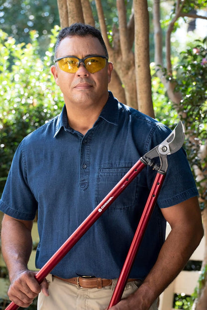 26-inch Branch Cutter MAXFORGED Orchard Loppers | Tree Trimmer Cuts Branches up to 2 ¼-inches in Diameter | AL 8442 Red
