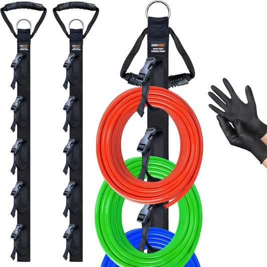 Extension Cord Organizer 2 Pack, Cord Storage Organizer with 5 Slots