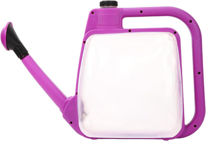 1 Gal Green Clear Plastic Foldable Watering Can