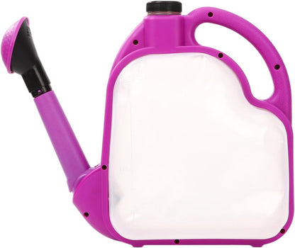 1 Gal Green Clear Plastic Foldable Watering Can