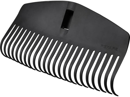 Leaf Rake with M-Head - New Item as Replacement for 1014914, black, 1063089