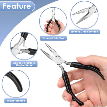 Wire Cutters, Small Side Cutters for Crafts, Flush Cutting Pliers for Jewelry Making, Floral Wire Cutters for Artificial Flowers, Zip Tie Cutters for Cable Tie, Wire Cutting Tool for Guitar Strings