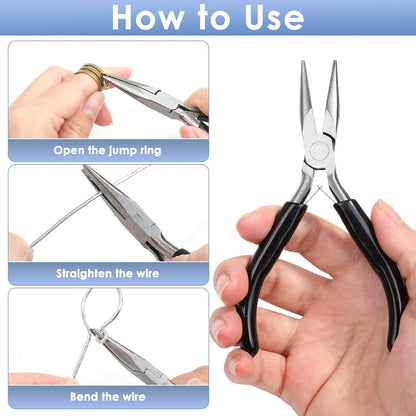 Wire Cutters, Small Side Cutters for Crafts, Flush Cutting Pliers for Jewelry Making, Floral Wire Cutters for Artificial Flowers, Zip Tie Cutters for Cable Tie, Wire Cutting Tool for Guitar Strings