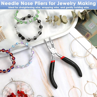 Wire Cutters, Small Side Cutters for Crafts, Flush Cutting Pliers for Jewelry Making, Floral Wire Cutters for Artificial Flowers, Zip Tie Cutters for Cable Tie, Wire Cutting Tool for Guitar Strings