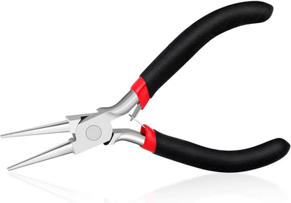 Wire Cutters, Small Side Cutters for Crafts, Flush Cutting Pliers for Jewelry Making, Floral Wire Cutters for Artificial Flowers, Zip Tie Cutters for Cable Tie, Wire Cutting Tool for Guitar Strings