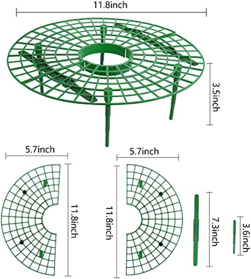 10 Pack Strawberry Plant Support, Large Size Strawberry Growing Racks