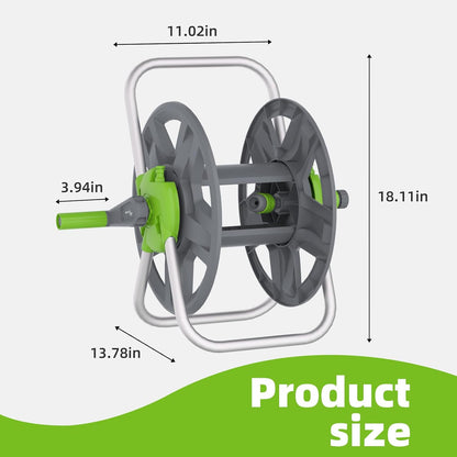 Water Hose Reel,Holds 60-80 Ft of 5/8" Hose