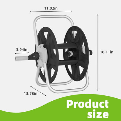 Water Hose Reel,Holds 60-80 Ft of 5/8" Hose