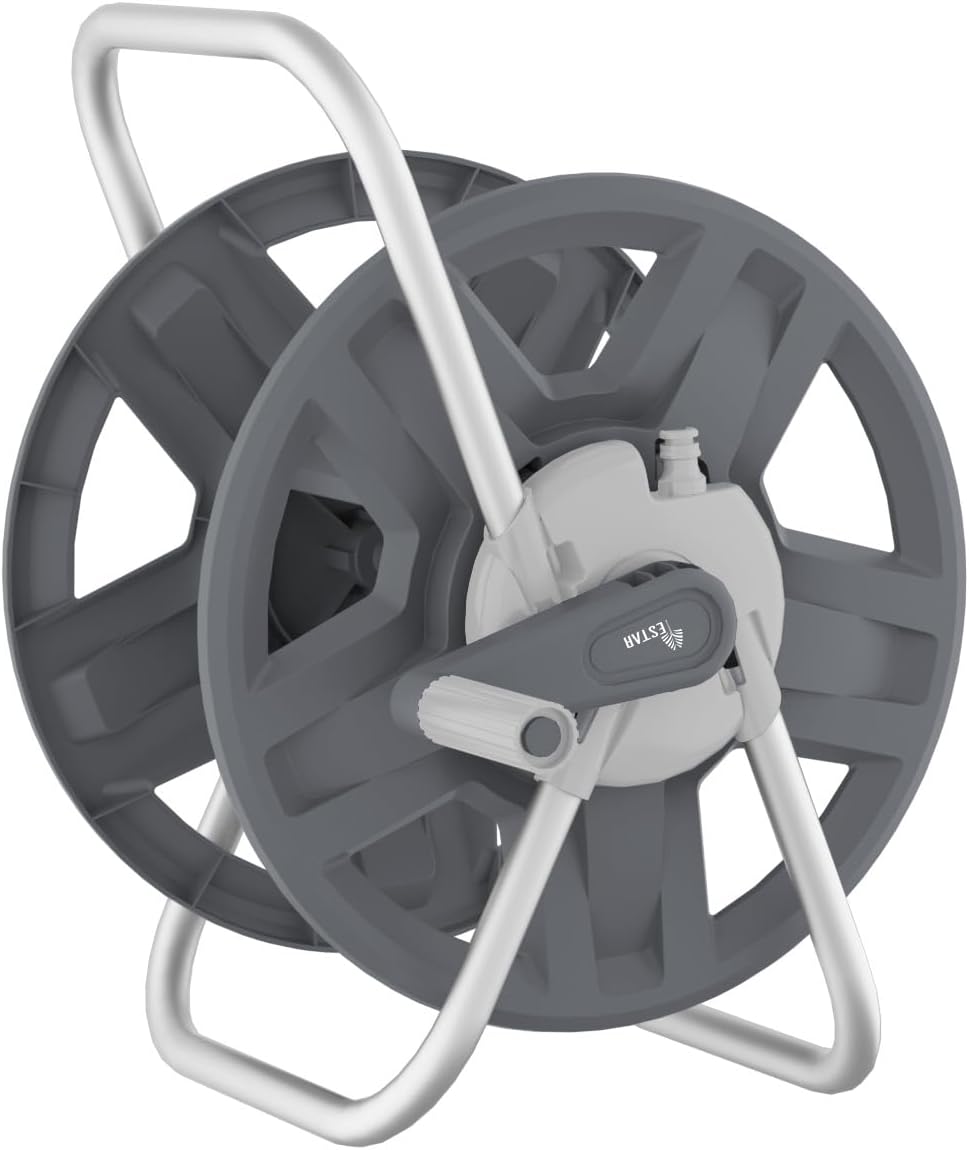 Water Hose Reel,Holds 60-80 Ft of 5/8" Hose