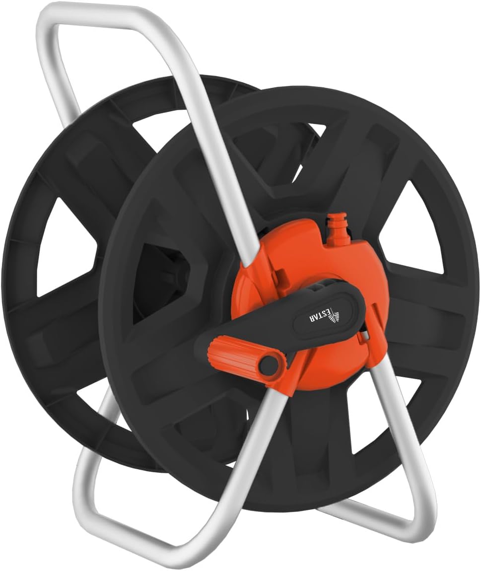 Water Hose Reel,Holds 60-80 Ft of 5/8" Hose