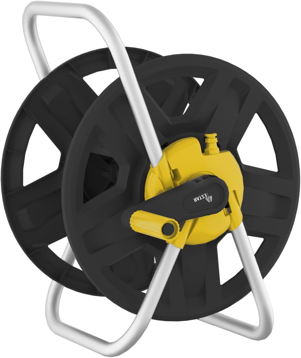 Water Hose Reel,Holds 60-80 Ft of 5/8" Hose