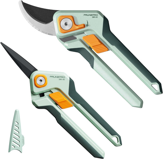Pruning Shears Gardening Scissors Set Professional Hand Pruner Sharp Stainless Steel Blade Garden Scissors Plant Flower Garden Clipper