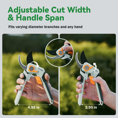 Pruning Shears Gardening Scissors Set Professional Hand Pruner Sharp Stainless Steel Blade Garden Scissors Plant Flower Garden Clipper