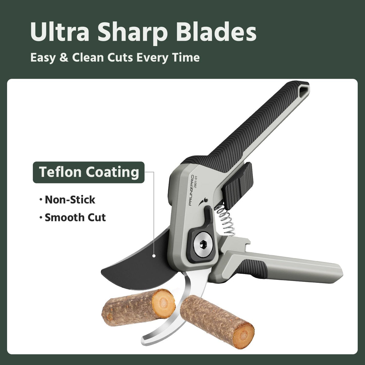 Pruning Shears Gardening Scissors Set Professional Hand Pruner Sharp Stainless Steel Blade Garden Scissors Plant Flower Garden Clipper