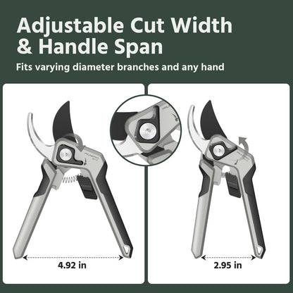 Pruning Shears Gardening Scissors Set Professional Hand Pruner Sharp Stainless Steel Blade Garden Scissors Plant Flower Garden Clipper