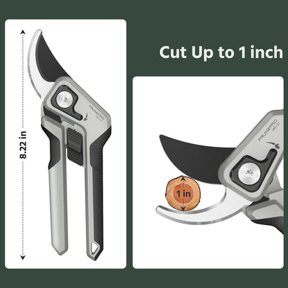 Pruning Shears Gardening Scissors Set Professional Hand Pruner Sharp Stainless Steel Blade Garden Scissors Plant Flower Garden Clipper