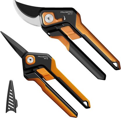Pruning Shears Gardening Scissors Set Professional Hand Pruner Sharp Stainless Steel Blade Garden Scissors Plant Flower Garden Clipper