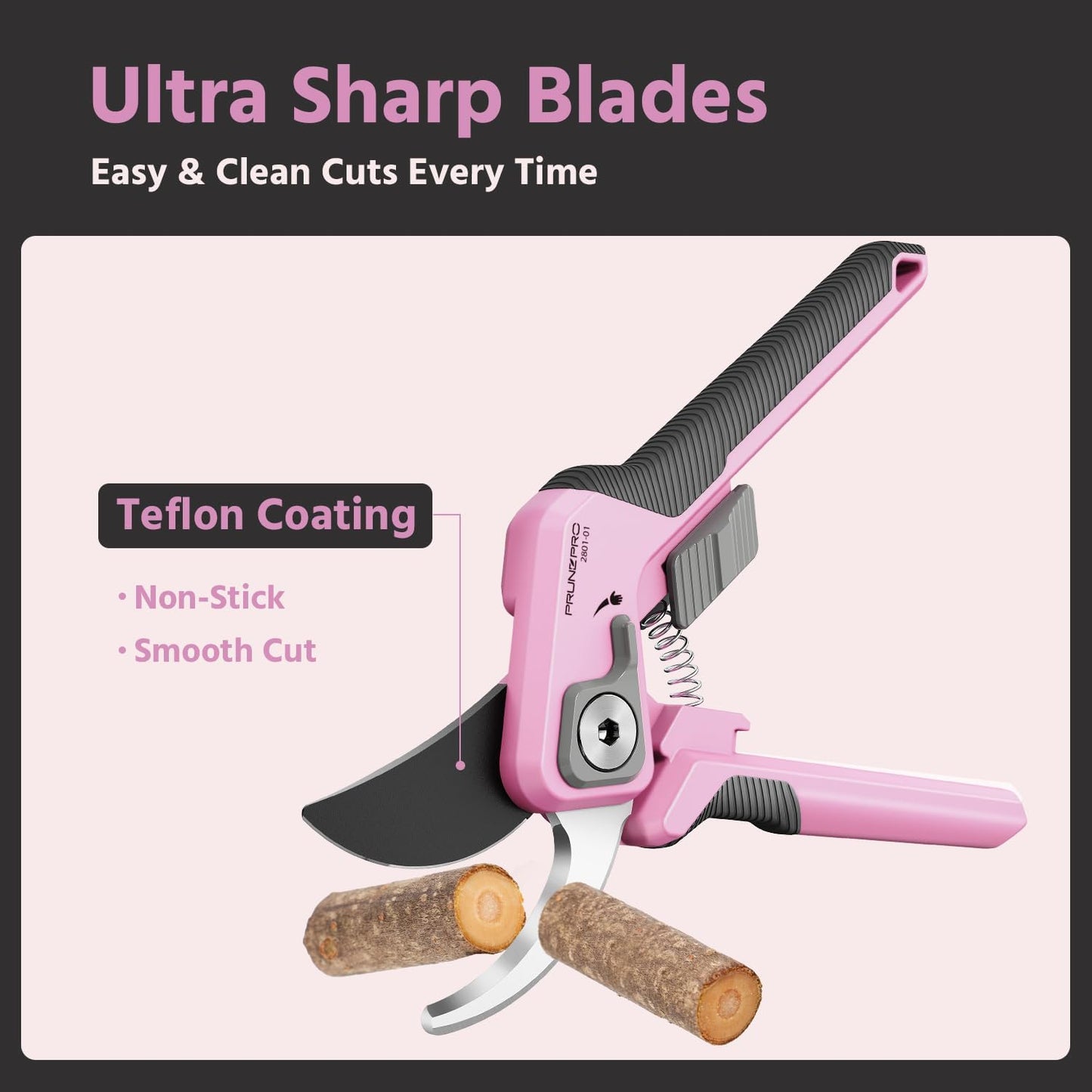 Pruning Shears Gardening Scissors Set Professional Hand Pruner Sharp Stainless Steel Blade Garden Scissors Plant Flower Garden Clipper