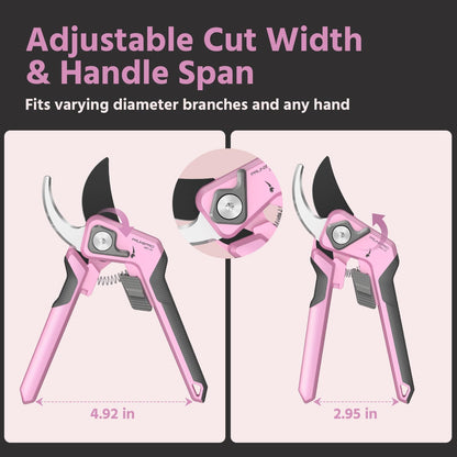 Pruning Shears Gardening Scissors Set Professional Hand Pruner Sharp Stainless Steel Blade Garden Scissors Plant Flower Garden Clipper