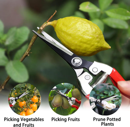 Kynup Pruning Shears, Heavy Duty Garden Shears with SK5 Japanese Steel