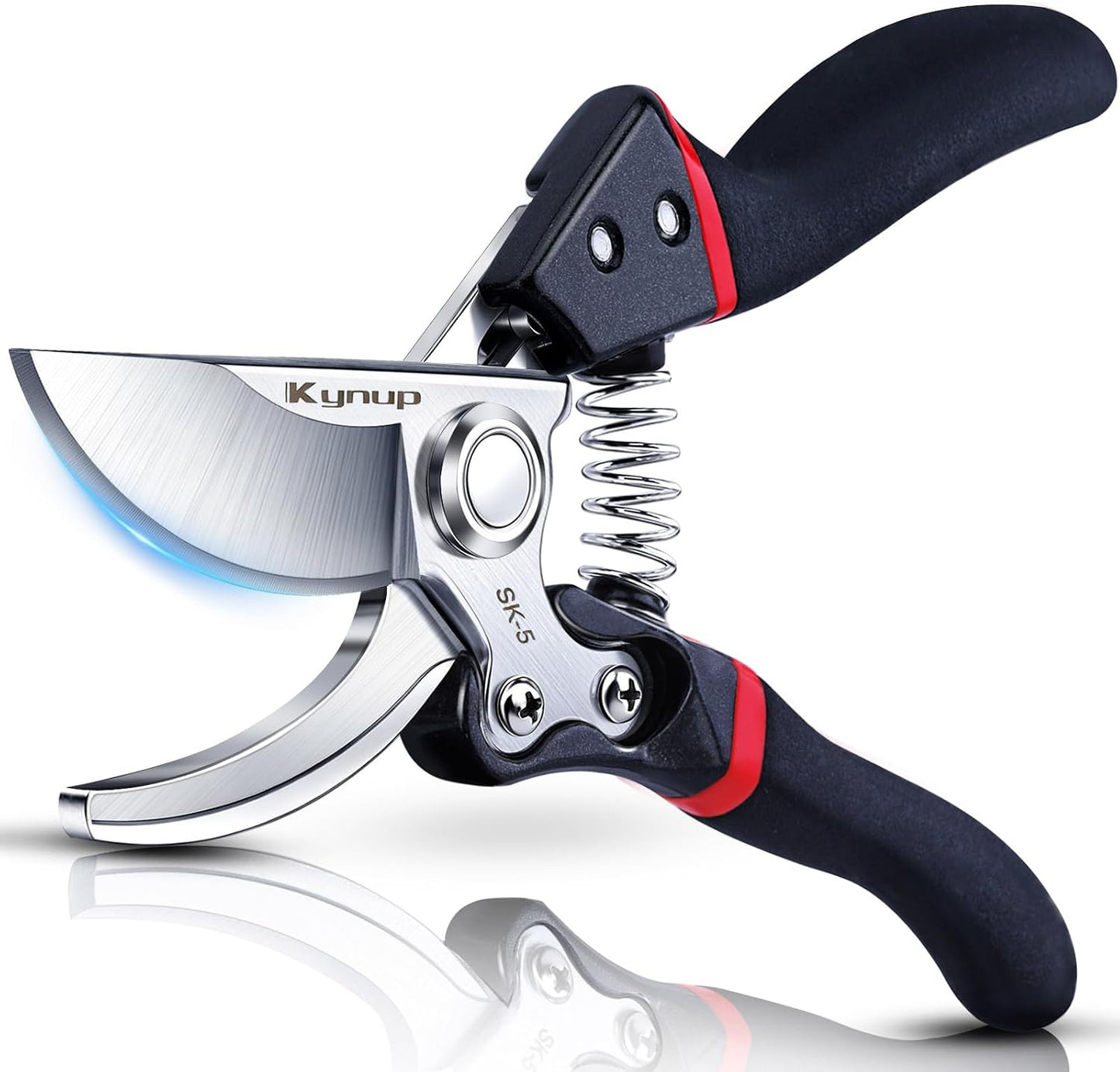 Kynup Pruning Shears, Heavy Duty Garden Shears with SK5 Japanese Steel
