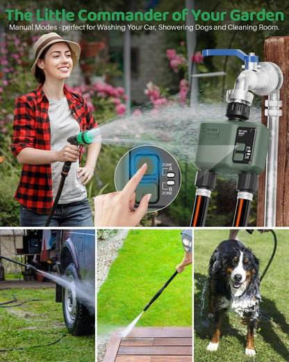 WiFi Water Timer 2 Zone for Garden Hose