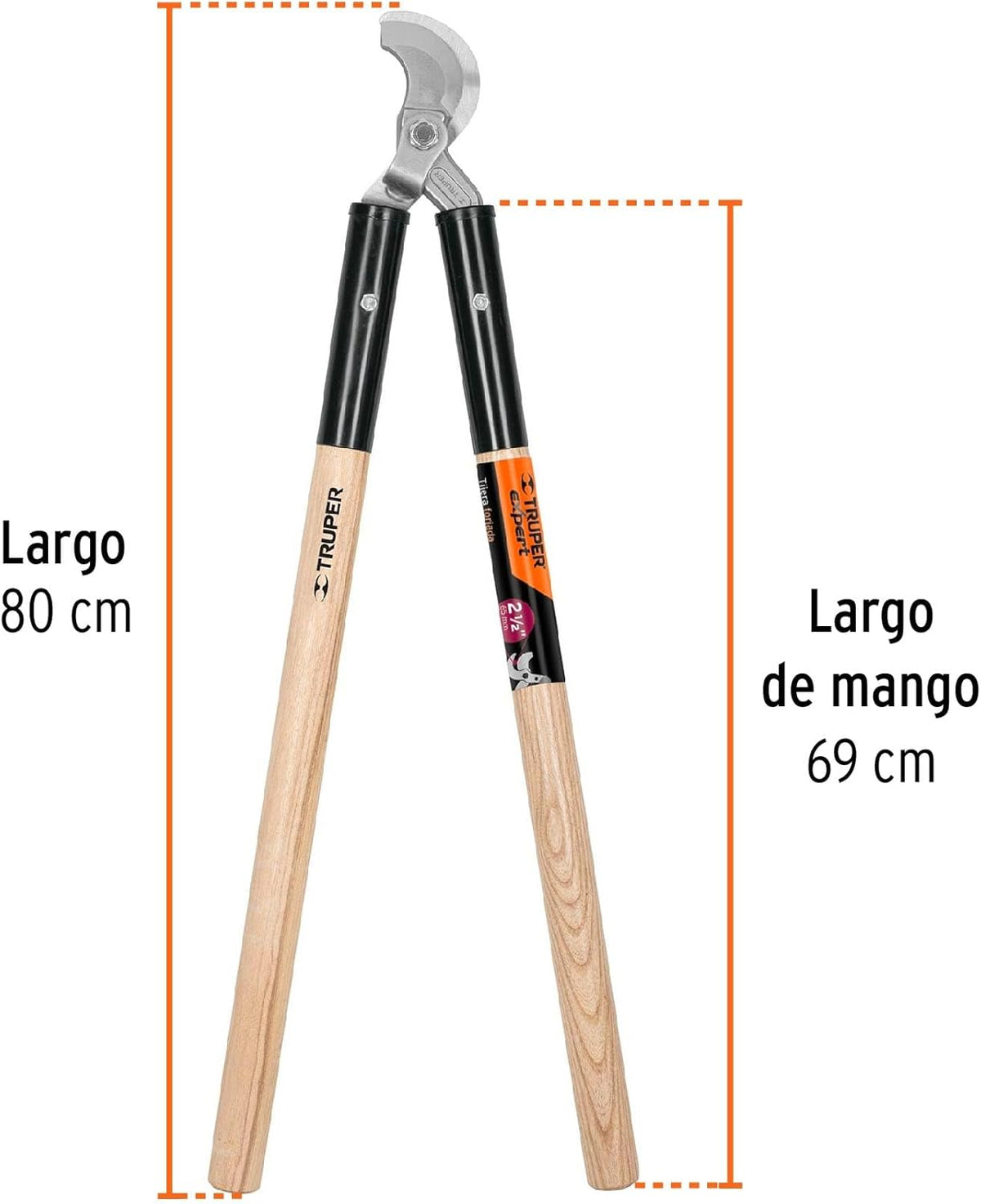 T-40 33" Heavy Duty Wood Handle Bypass Lopper