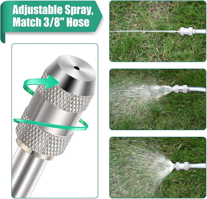 2 Pack 29" Adjustable Sprayer Wand, Shut Off Valve