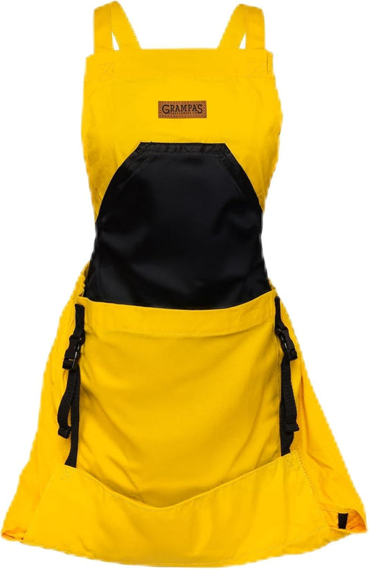 Grampa's Gardening Apron Cross Back Garden Apron with Large Pockets