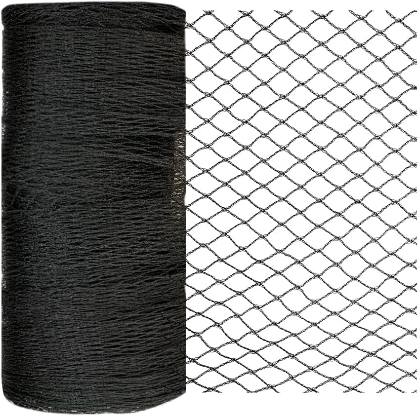 Bird Netting 15x15 Ft, 1/2 in Mesh Heavy Duty Garden Netting