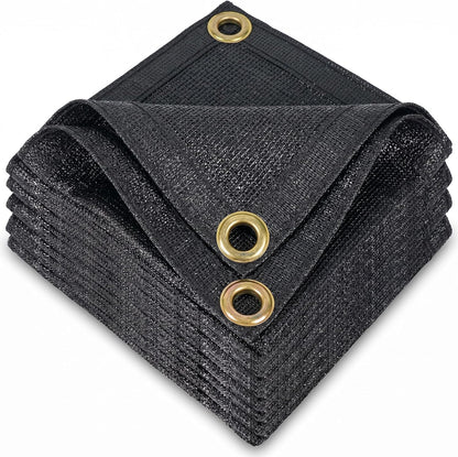 6' x 10' Garden Shade Cloth, 50% Sunblock Mesh with Grommets
