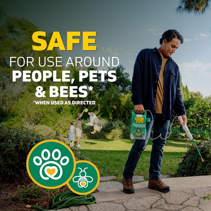 Weed Killer Refill - Versatile Weed & Grass Killer₂ for Flower Beds, Driveways & Mulch Beds - No Pour, No Mix, No Mess Refill - Kills Dandelions, Crabgrass & More - Results in 1 Hour (64 Oz)