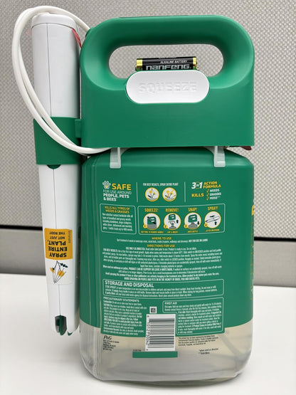Weed Killer Refill - Versatile Weed & Grass Killer₂ for Flower Beds, Driveways & Mulch Beds - No Pour, No Mix, No Mess Refill - Kills Dandelions, Crabgrass & More - Results in 1 Hour (64 Oz)
