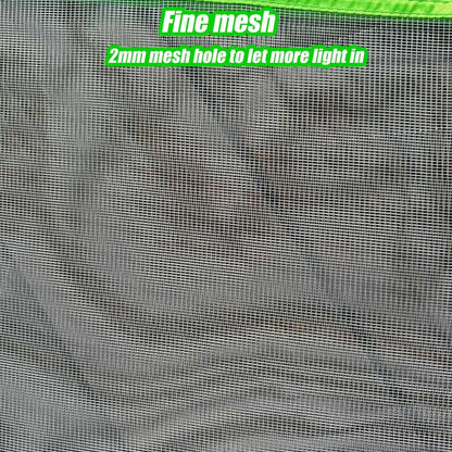 Pop Up Garden Mesh Plant Cover 2Pcs Outdoor Plant Protector Mesh Plant Enclosure Raised Bed Garden Bird and Pest Protection Guard for Fruits Vegetables Seedlings and Herbs