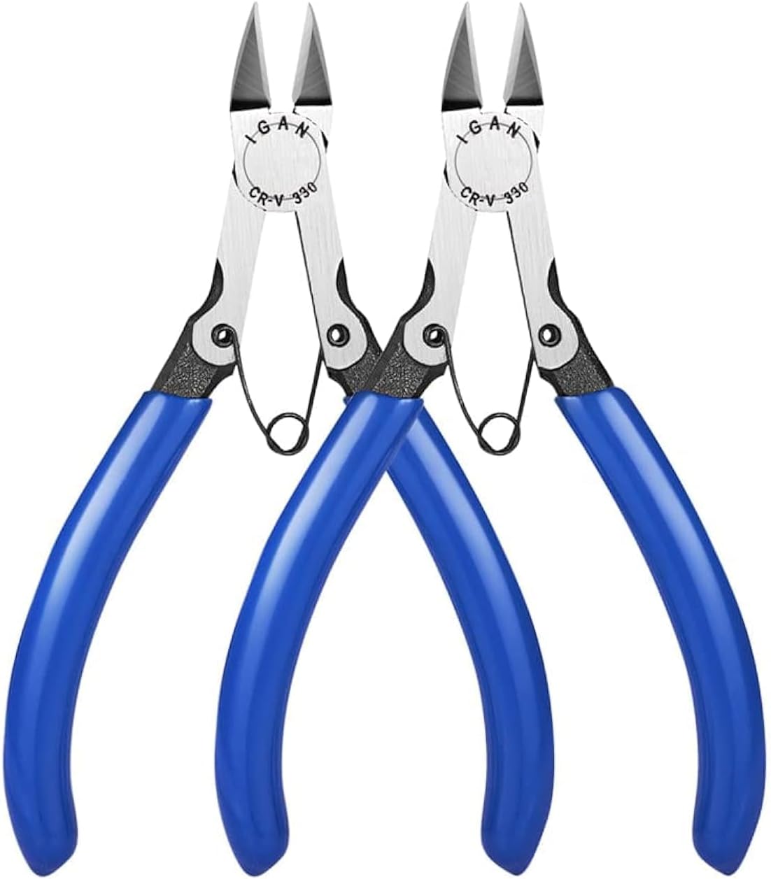 330 Flush Cutters, Precision Wire Cutter, Flush Pliers, Wire Snips, Electrical Cutters, Sprue, Side & Small Wire Nippers, Diagonal Cut Snips, Ideal for Electronics & Precision Cutting Needs