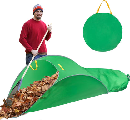 Leaf Collector, Portable Pop Up Leaf Bags, Foldable Leaf Pick Up Tools