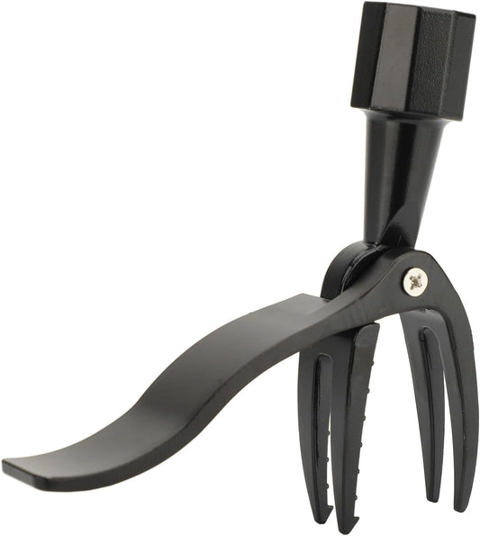 Stand Up Weed Puller Tool for Gardening Heavy Duty Stainless Steel Claw Handle Weed Remove Tool for Lawn Yard and Garden
