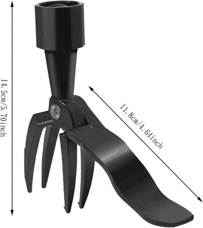 Stand Up Weed Puller Tool for Gardening Heavy Duty Stainless Steel Claw Handle Weed Remove Tool for Lawn Yard and Garden