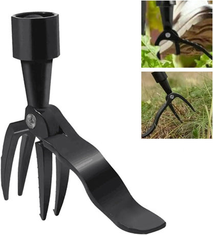 Stand Up Weed Puller Tool for Gardening Heavy Duty Stainless Steel Claw Handle Weed Remove Tool for Lawn Yard and Garden